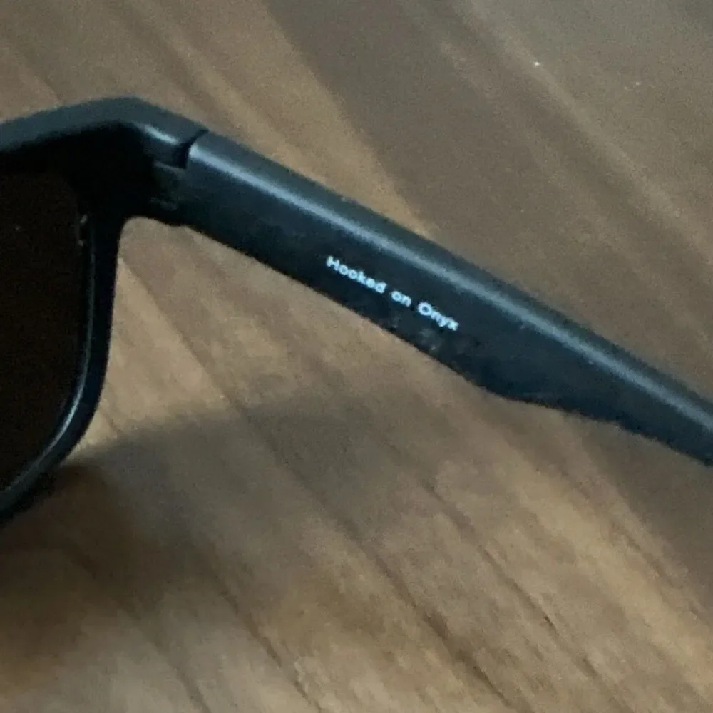 goodr Hooked on Onyx Square Sunglasses, Black Frame with Black Lenses